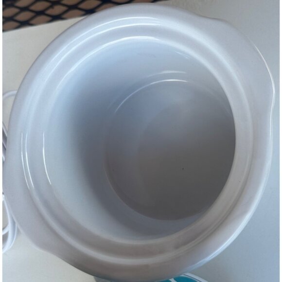 FineLife Auto Products Stainless Steel Mini Crockpot Stoneware 0.65 Quart (NIB) - Picture 13 of 16